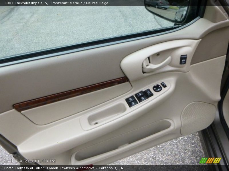Bronzemist Metallic / Neutral Beige 2003 Chevrolet Impala LS