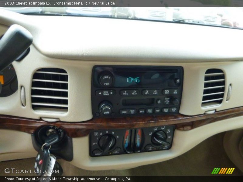 Bronzemist Metallic / Neutral Beige 2003 Chevrolet Impala LS