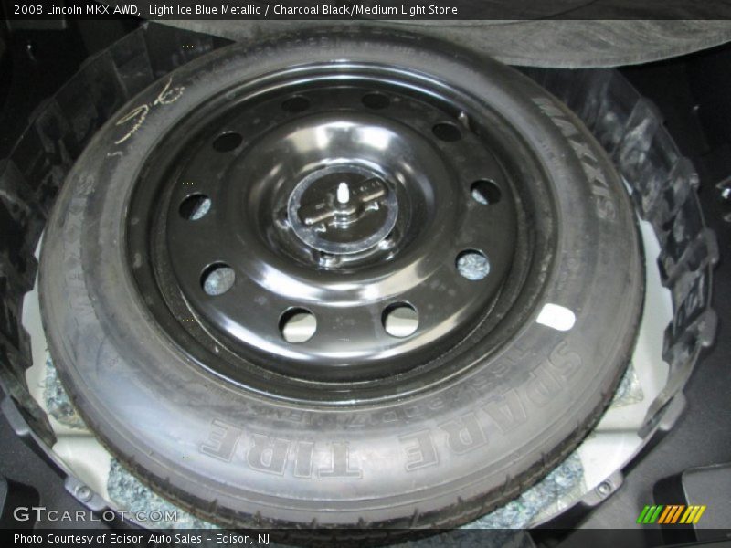Light Ice Blue Metallic / Charcoal Black/Medium Light Stone 2008 Lincoln MKX AWD
