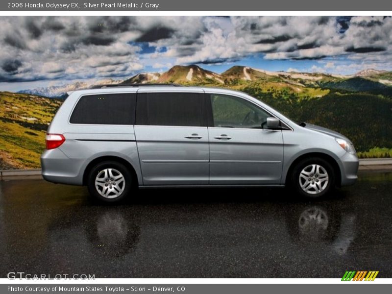 Silver Pearl Metallic / Gray 2006 Honda Odyssey EX