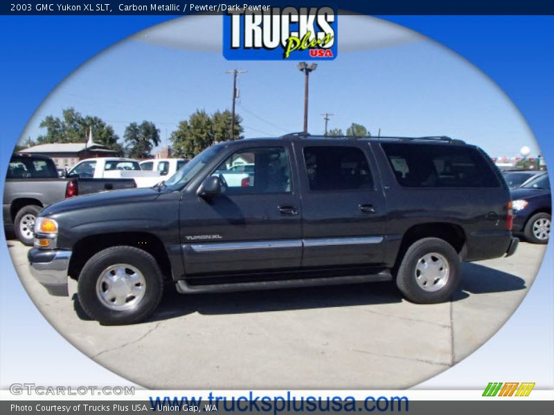Carbon Metallic / Pewter/Dark Pewter 2003 GMC Yukon XL SLT
