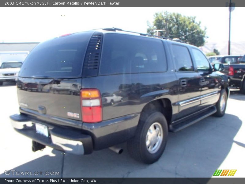 Carbon Metallic / Pewter/Dark Pewter 2003 GMC Yukon XL SLT