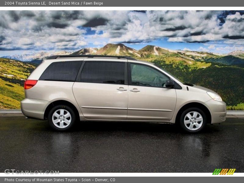 Desert Sand Mica / Fawn Beige 2004 Toyota Sienna LE