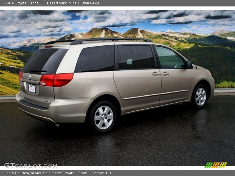 Desert Sand Mica / Fawn Beige 2004 Toyota Sienna LE