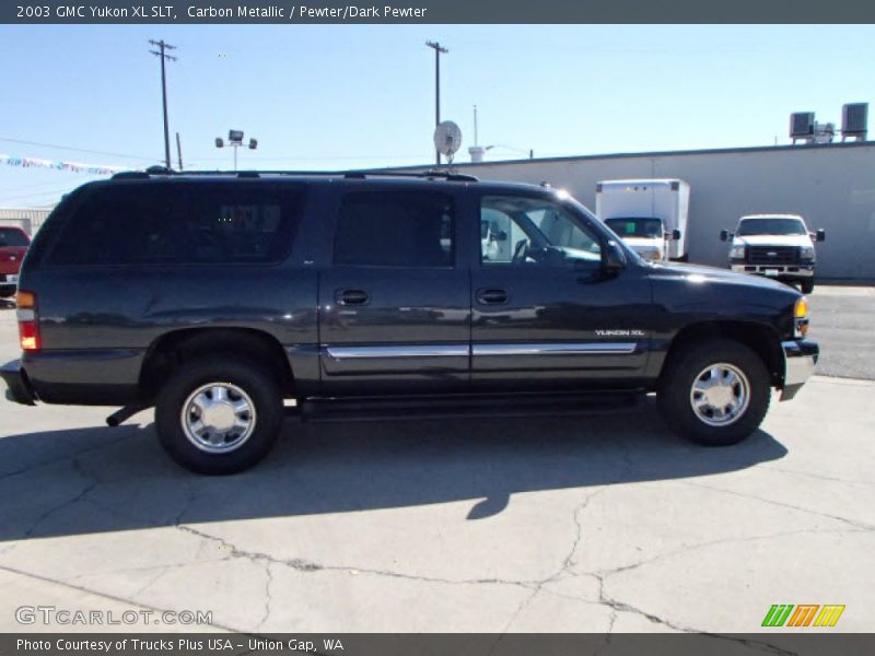 Carbon Metallic / Pewter/Dark Pewter 2003 GMC Yukon XL SLT