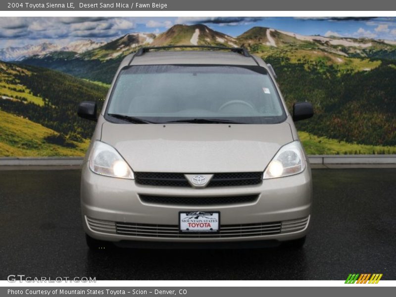 Desert Sand Mica / Fawn Beige 2004 Toyota Sienna LE