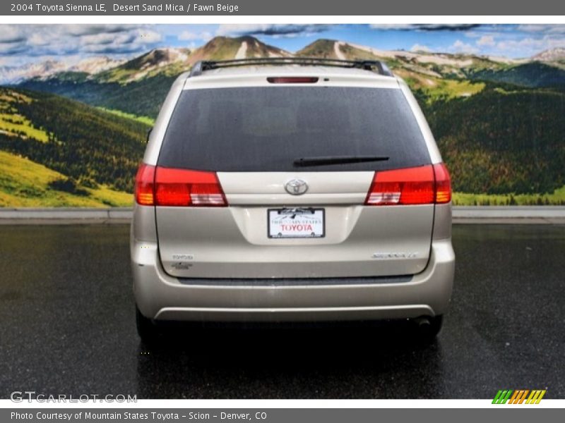 Desert Sand Mica / Fawn Beige 2004 Toyota Sienna LE