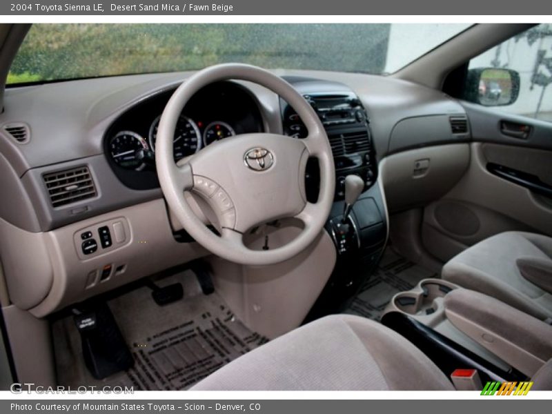 Desert Sand Mica / Fawn Beige 2004 Toyota Sienna LE