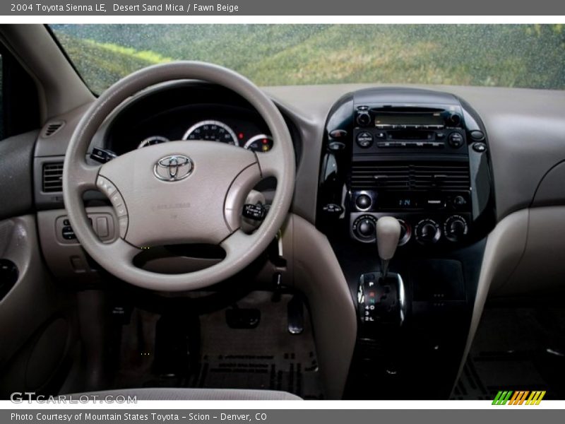 Desert Sand Mica / Fawn Beige 2004 Toyota Sienna LE