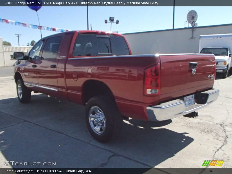 Inferno Red Crystal Pearl / Medium Slate Gray 2006 Dodge Ram 1500 SLT Mega Cab 4x4