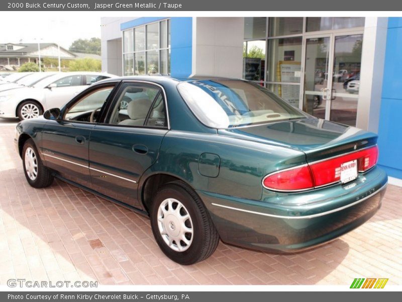 Jasper Green Metallic / Taupe 2000 Buick Century Custom