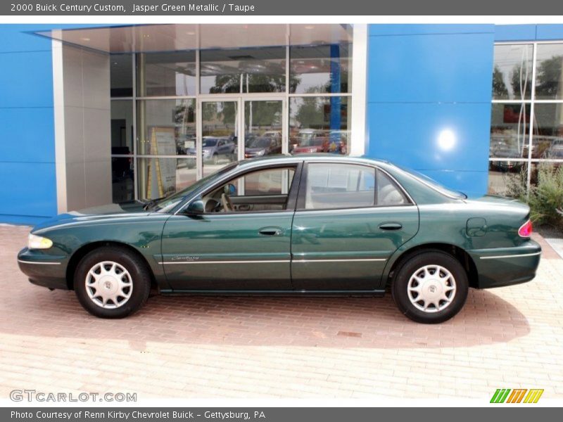 Jasper Green Metallic / Taupe 2000 Buick Century Custom