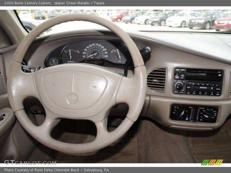 Jasper Green Metallic / Taupe 2000 Buick Century Custom