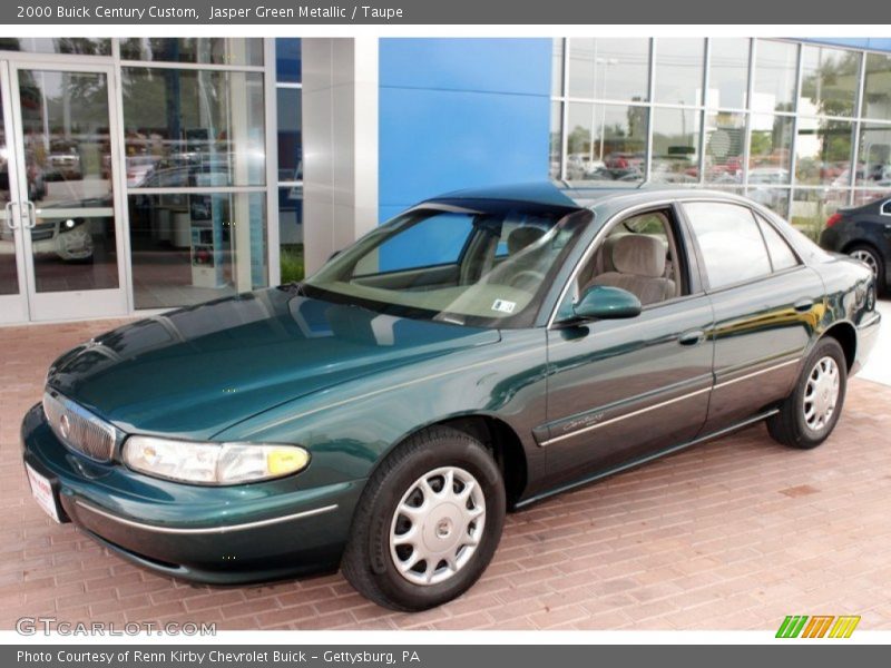 Jasper Green Metallic / Taupe 2000 Buick Century Custom