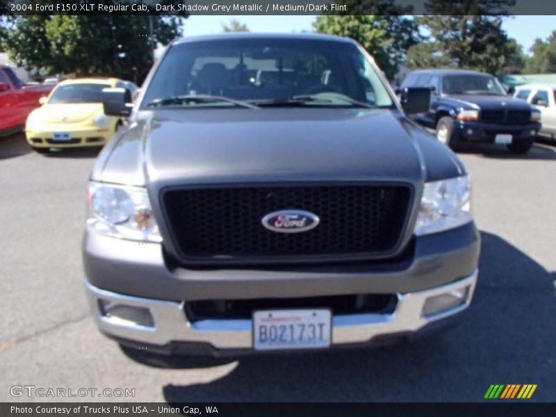 Dark Shadow Grey Metallic / Medium/Dark Flint 2004 Ford F150 XLT Regular Cab