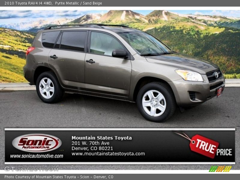 Pyrite Metallic / Sand Beige 2010 Toyota RAV4 I4 4WD