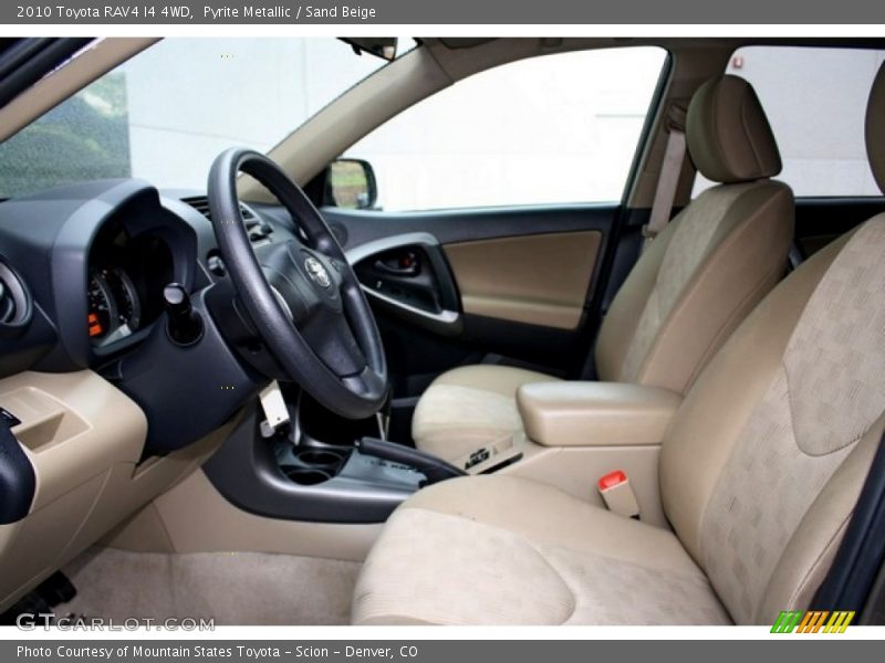 Pyrite Metallic / Sand Beige 2010 Toyota RAV4 I4 4WD
