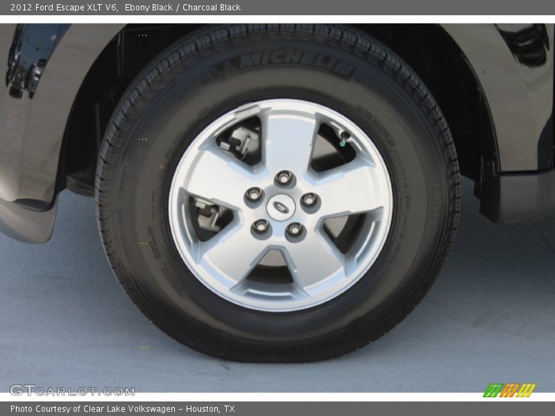 Ebony Black / Charcoal Black 2012 Ford Escape XLT V6