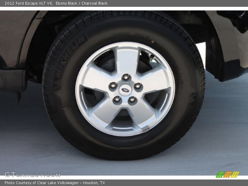 Ebony Black / Charcoal Black 2012 Ford Escape XLT V6