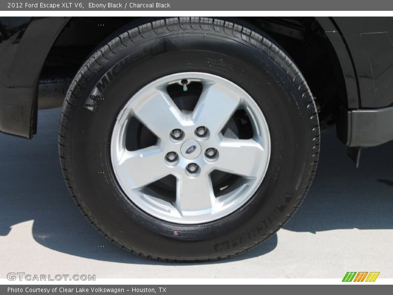 Ebony Black / Charcoal Black 2012 Ford Escape XLT V6