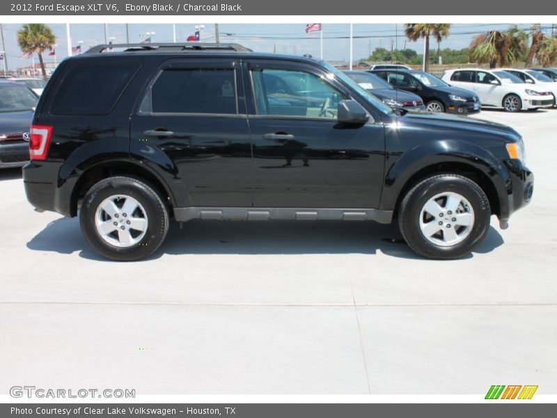 Ebony Black / Charcoal Black 2012 Ford Escape XLT V6