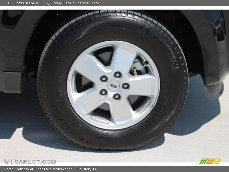 Ebony Black / Charcoal Black 2012 Ford Escape XLT V6
