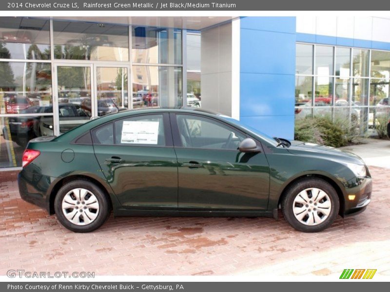  2014 Cruze LS Rainforest Green Metallic