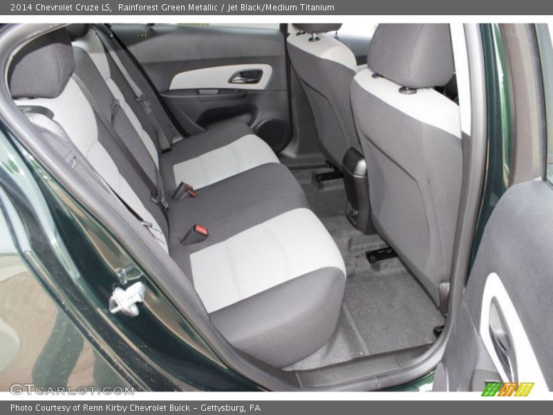 Rear Seat of 2014 Cruze LS