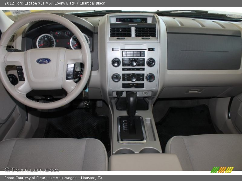 Ebony Black / Charcoal Black 2012 Ford Escape XLT V6