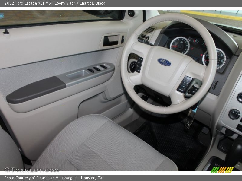Ebony Black / Charcoal Black 2012 Ford Escape XLT V6