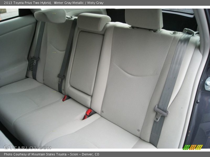 Winter Gray Metallic / Misty Gray 2013 Toyota Prius Two Hybrid
