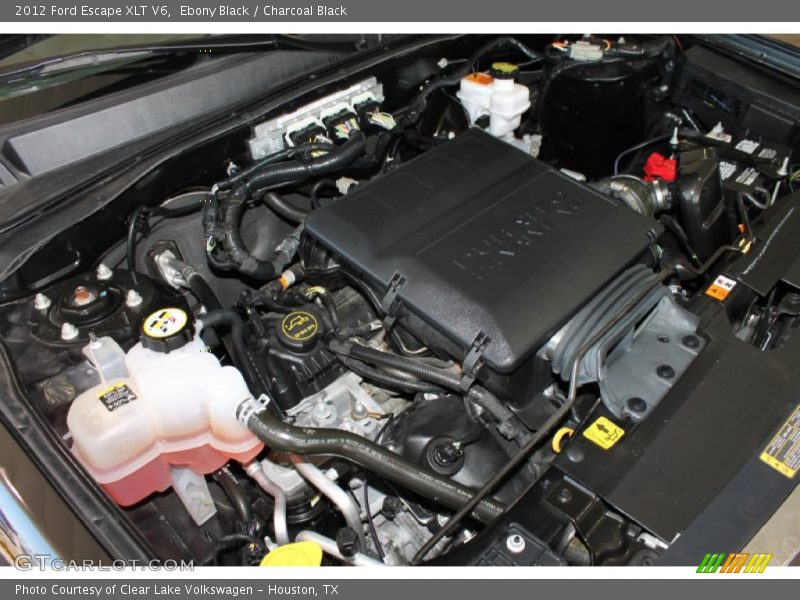 Ebony Black / Charcoal Black 2012 Ford Escape XLT V6