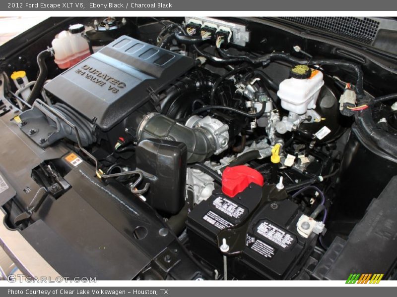Ebony Black / Charcoal Black 2012 Ford Escape XLT V6