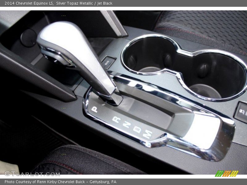 Silver Topaz Metallic / Jet Black 2014 Chevrolet Equinox LS