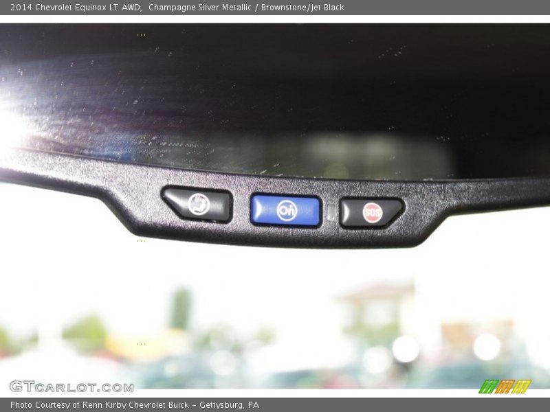 Champagne Silver Metallic / Brownstone/Jet Black 2014 Chevrolet Equinox LT AWD