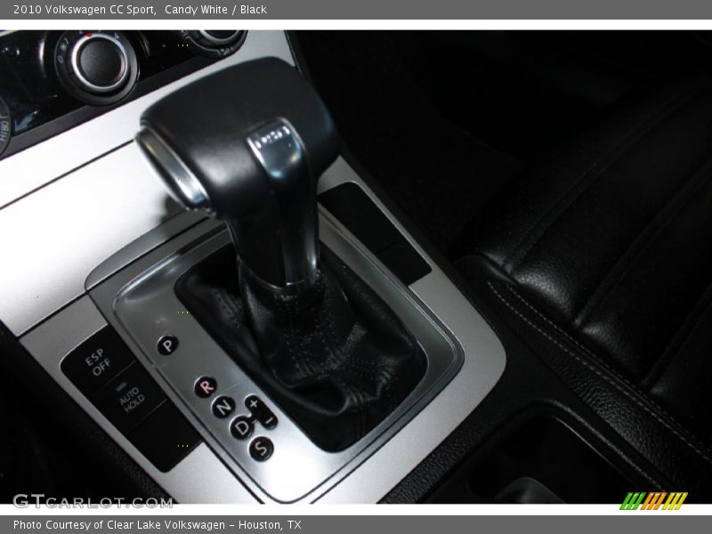 Candy White / Black 2010 Volkswagen CC Sport