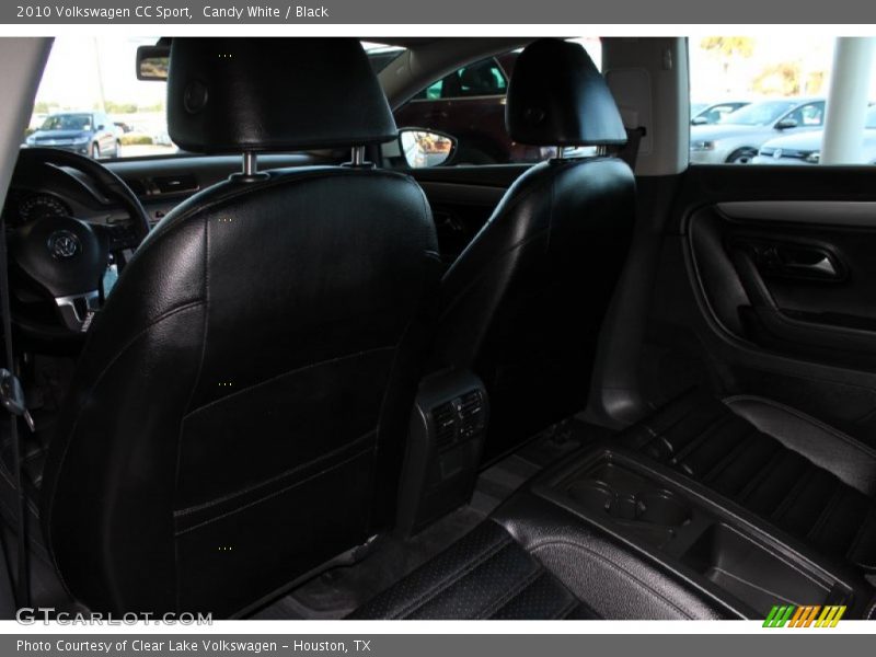 Candy White / Black 2010 Volkswagen CC Sport