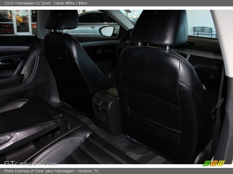 Candy White / Black 2010 Volkswagen CC Sport