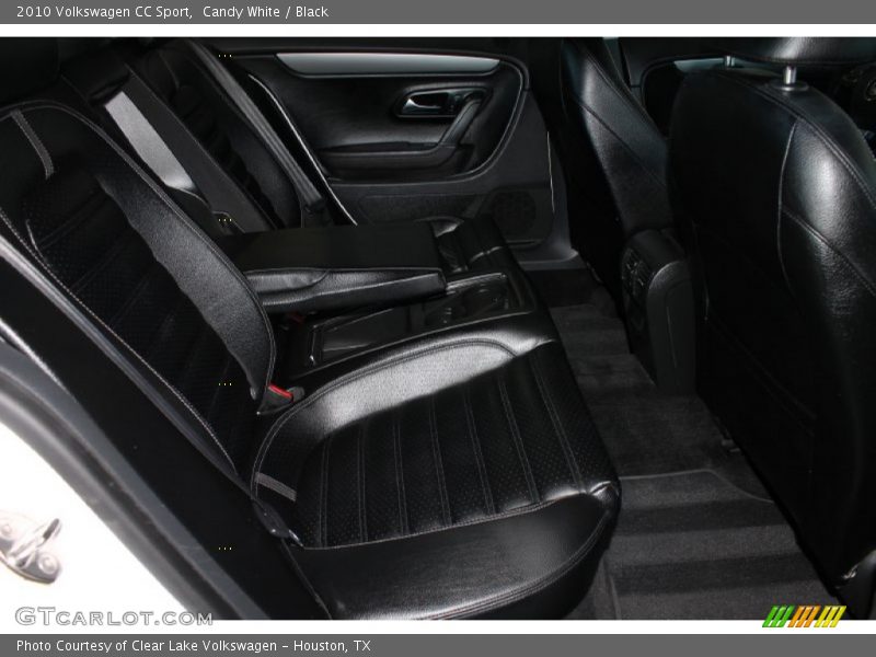 Candy White / Black 2010 Volkswagen CC Sport