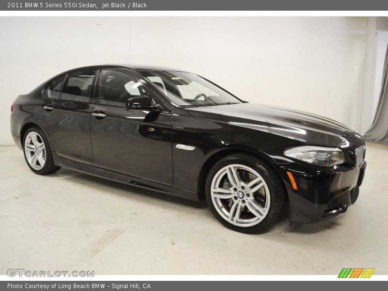 Jet Black / Black 2011 BMW 5 Series 550i Sedan