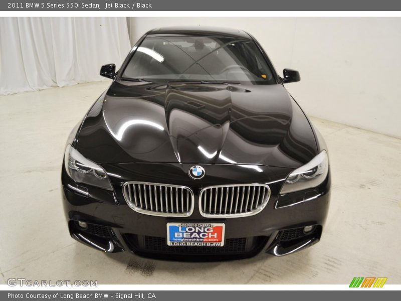 Jet Black / Black 2011 BMW 5 Series 550i Sedan