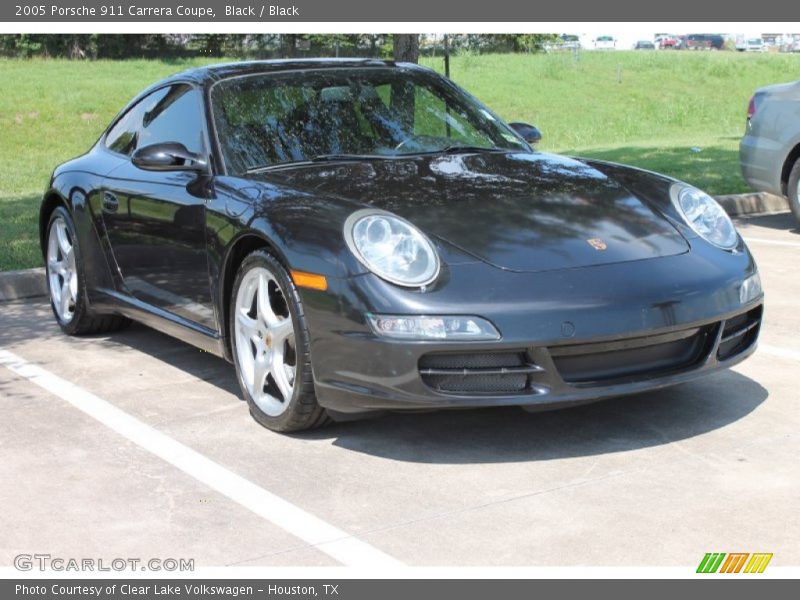 Black / Black 2005 Porsche 911 Carrera Coupe