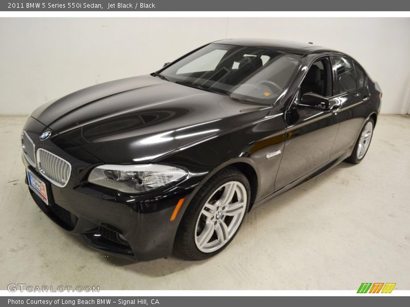 Jet Black / Black 2011 BMW 5 Series 550i Sedan