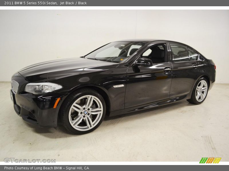 Jet Black / Black 2011 BMW 5 Series 550i Sedan