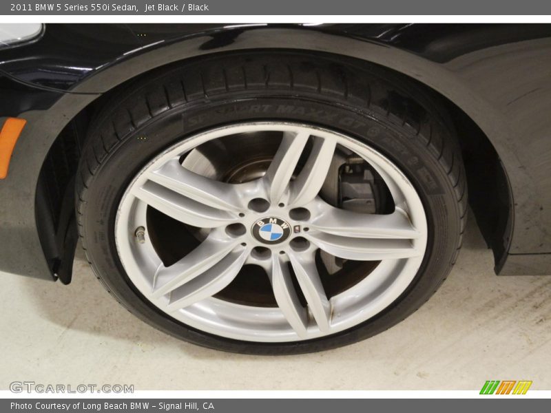 Jet Black / Black 2011 BMW 5 Series 550i Sedan