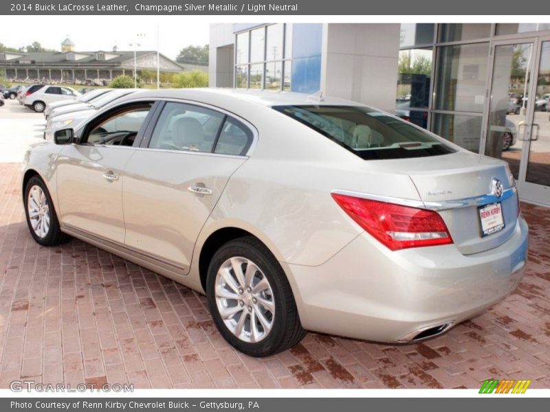 Champagne Silver Metallic / Light Neutral 2014 Buick LaCrosse Leather
