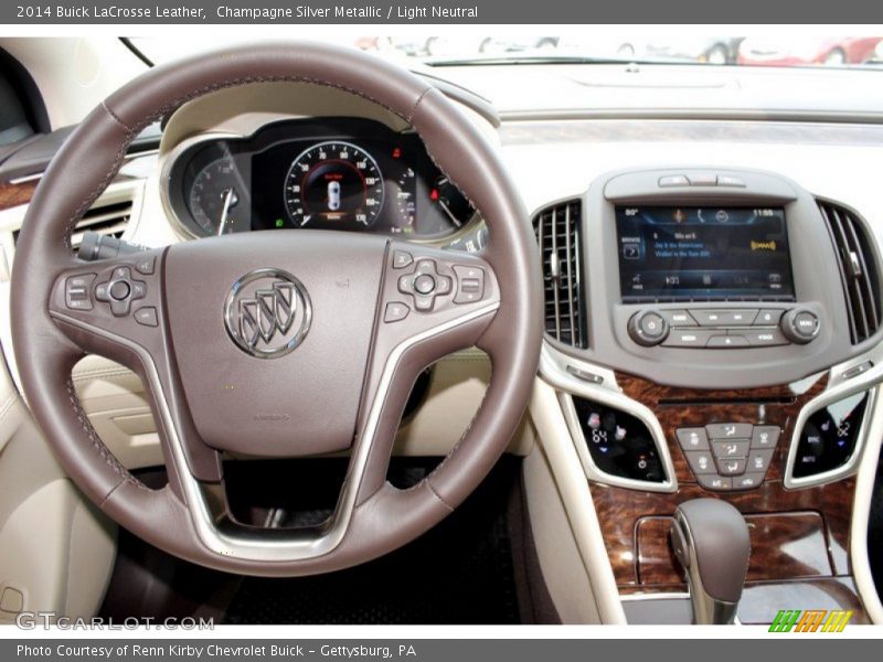  2014 LaCrosse Leather Steering Wheel