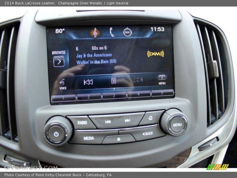 Controls of 2014 LaCrosse Leather