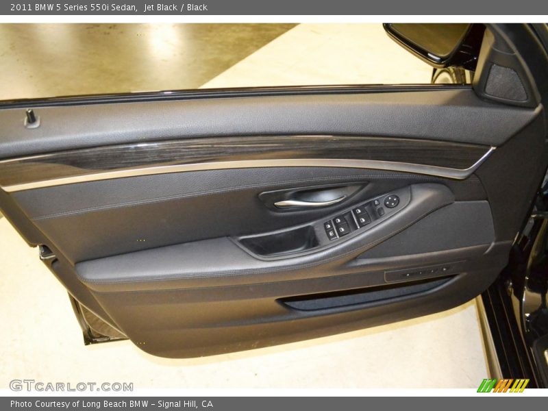 Jet Black / Black 2011 BMW 5 Series 550i Sedan