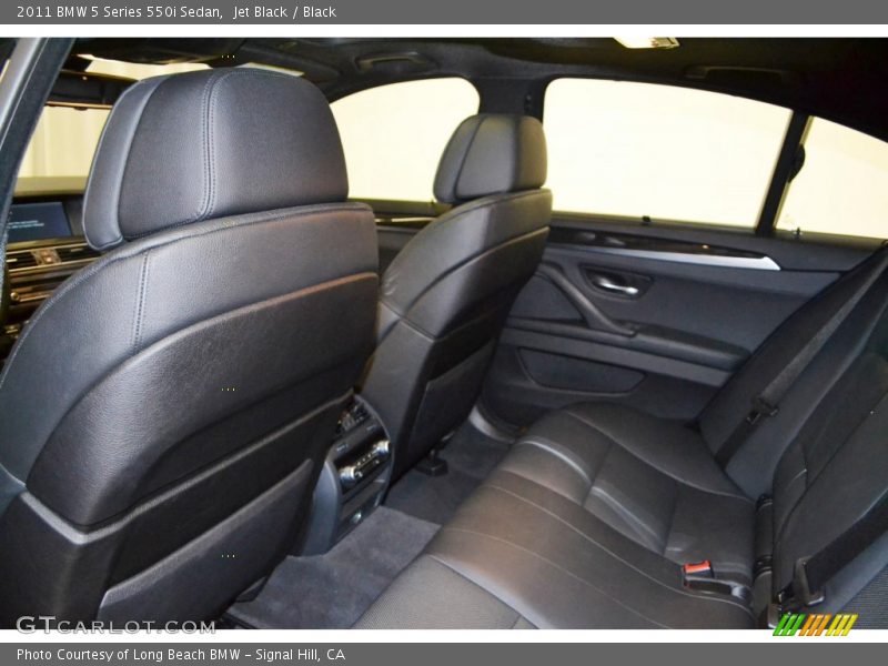 Jet Black / Black 2011 BMW 5 Series 550i Sedan